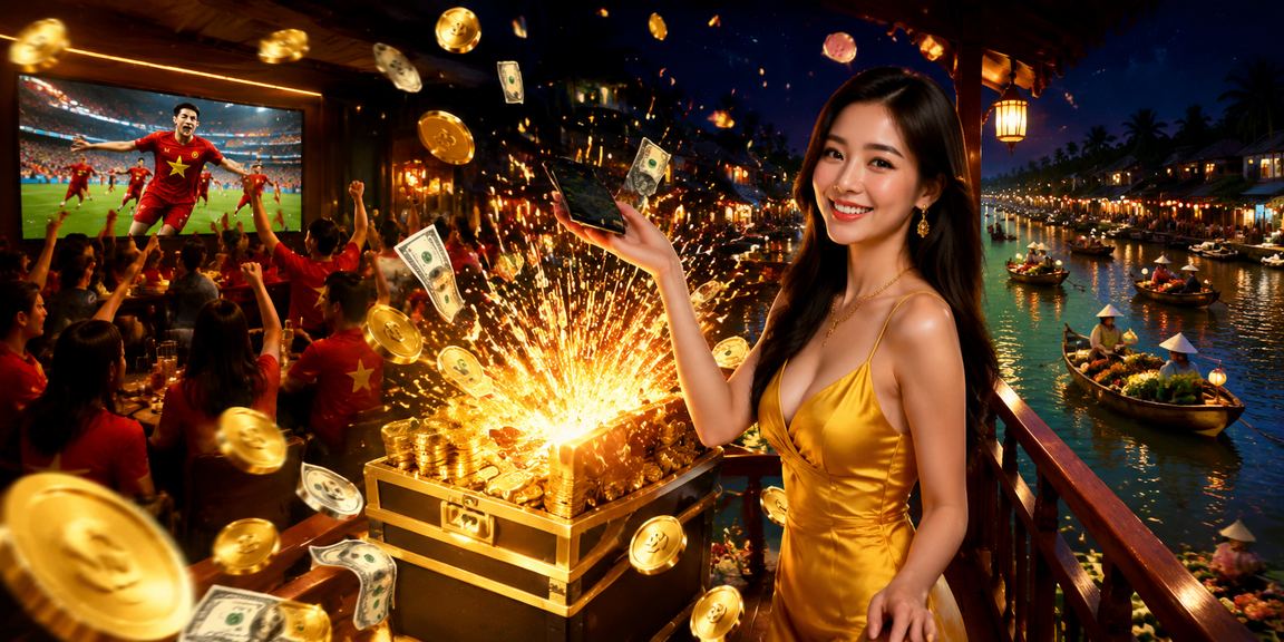 Người dùng trải nghiệm casino trực tuyến vf5 trên điện thoại tại vùng Mekong